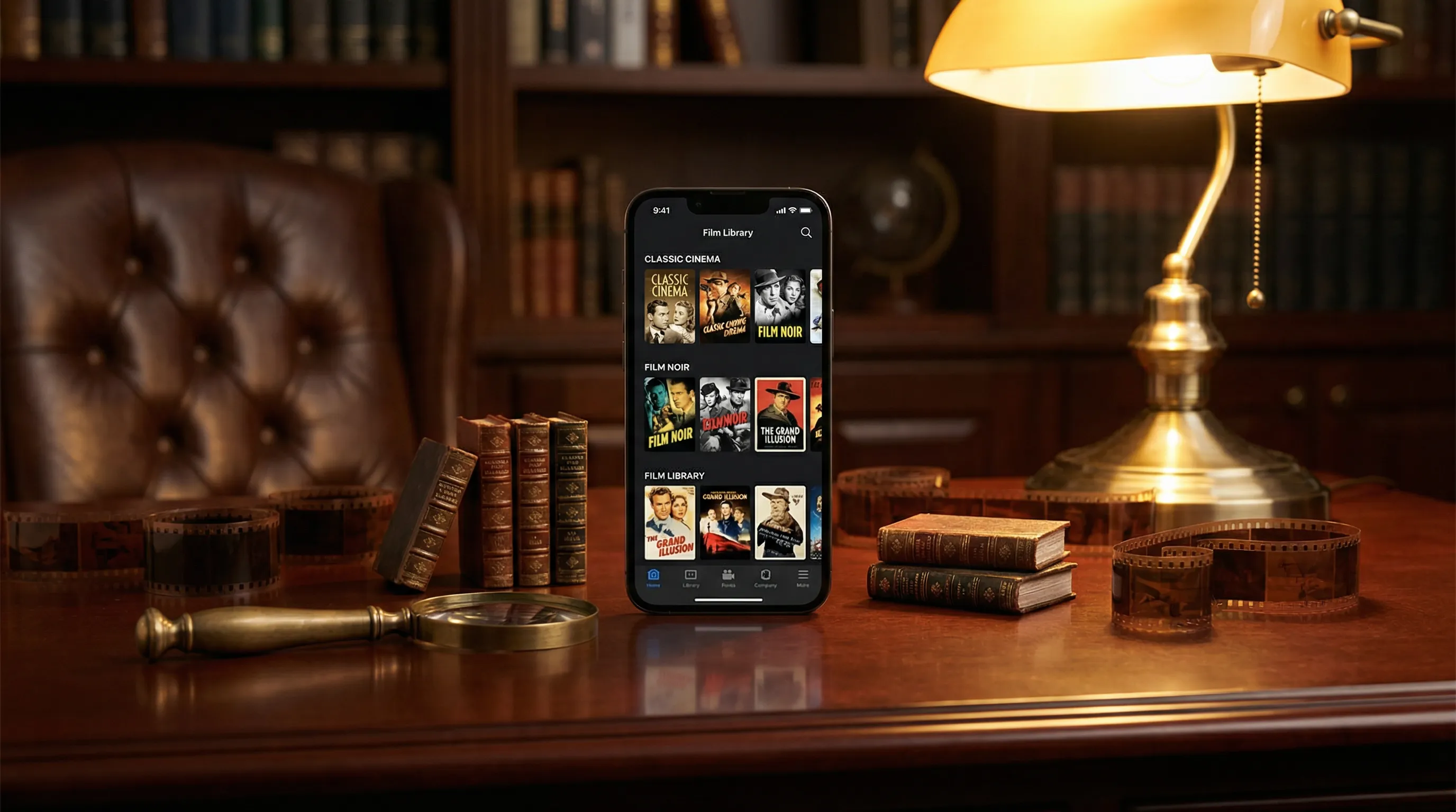 桃花视频 移动端应用展示 - 私人影视图书馆随身携带